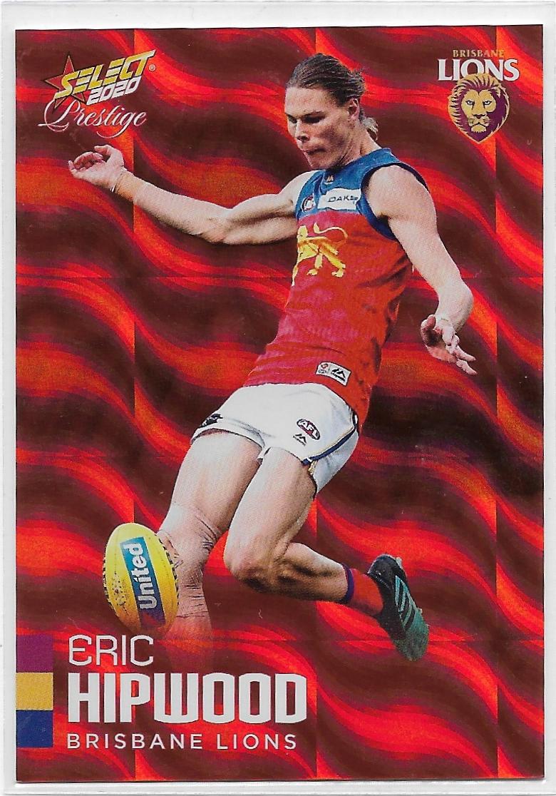 2020 Select Prestige Red Parallel (14) Eric Hipwood Brisbane 088/170