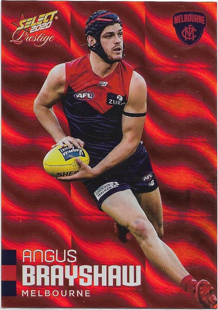 2020 Select Prestige Red Parallel (111) Angus Brayshaw Melbourne 086/170