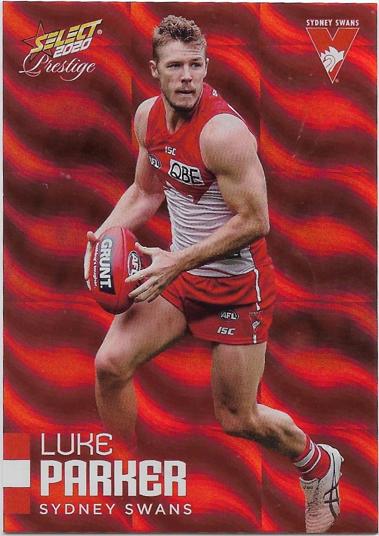 2020 Select Prestige Red Parallel (175) Luke Parke Sydney 059/170