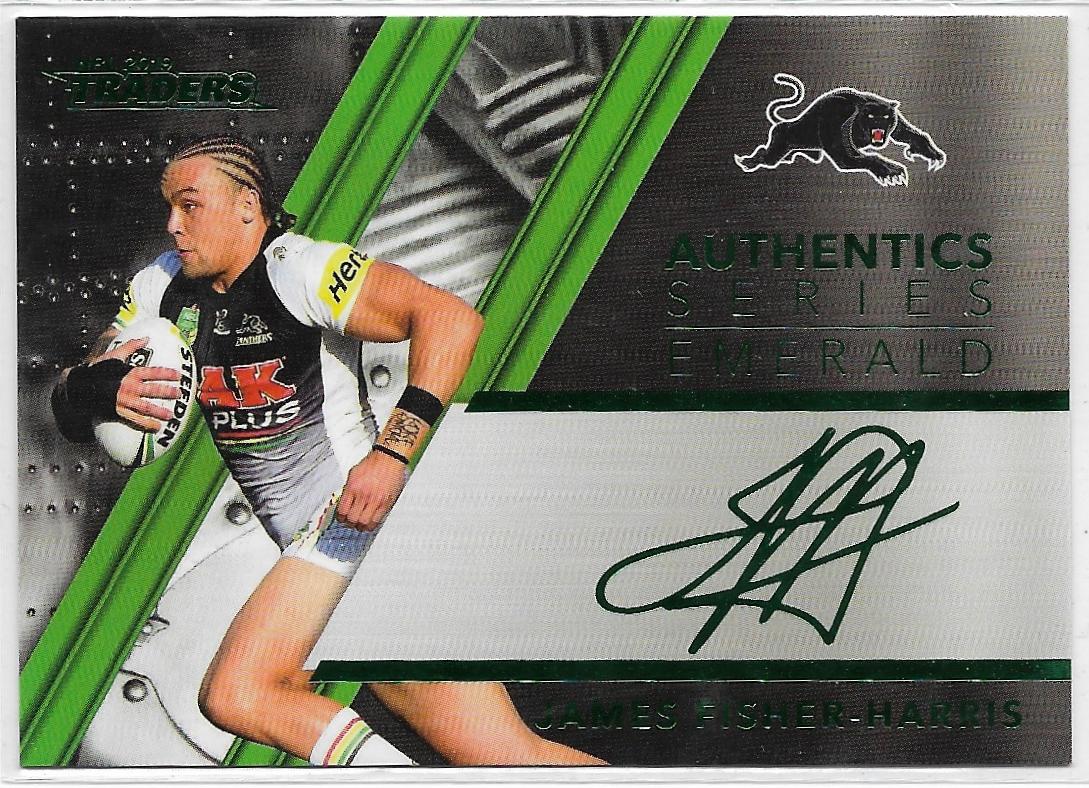 2019 Traders Authentic Emerald Signature (ASE11) James Fisher-Harris Panthers