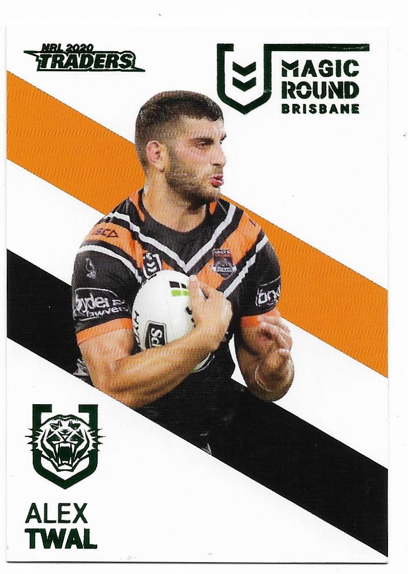2020 Traders Magic Round Album Parallel (MRP 16) Alex Twal Wests Tigers