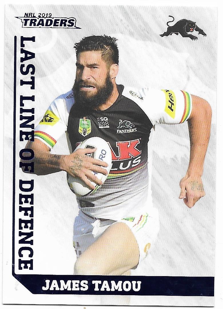 2019 Traders Last Line Of Defence (LD22) James Tamou Panthers