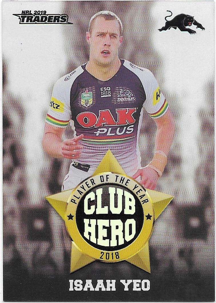 2019 Traders Club Hero (CH 21) Isaah Yeo Panthers