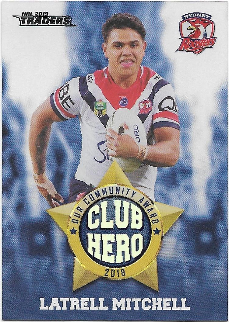 2019 Traders Club Hero (CH 28) Latrell Mitchell Roosters