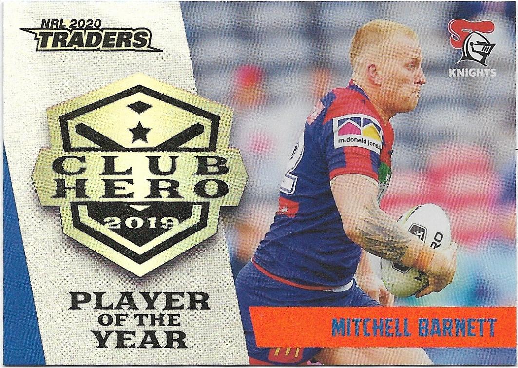 Mitch BARNETT Knights CH 15 2018 NRL Traders Club Heroes 