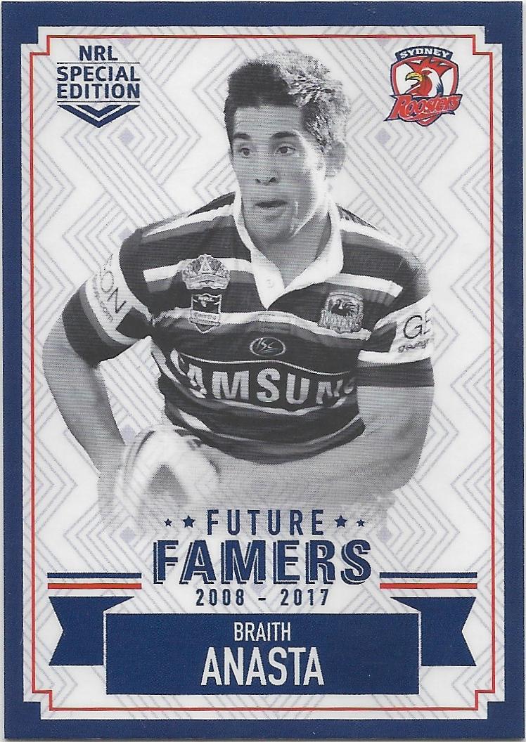 2018 Nrl Glory Future Famers (FF 27) Braith Anasta Roosters
