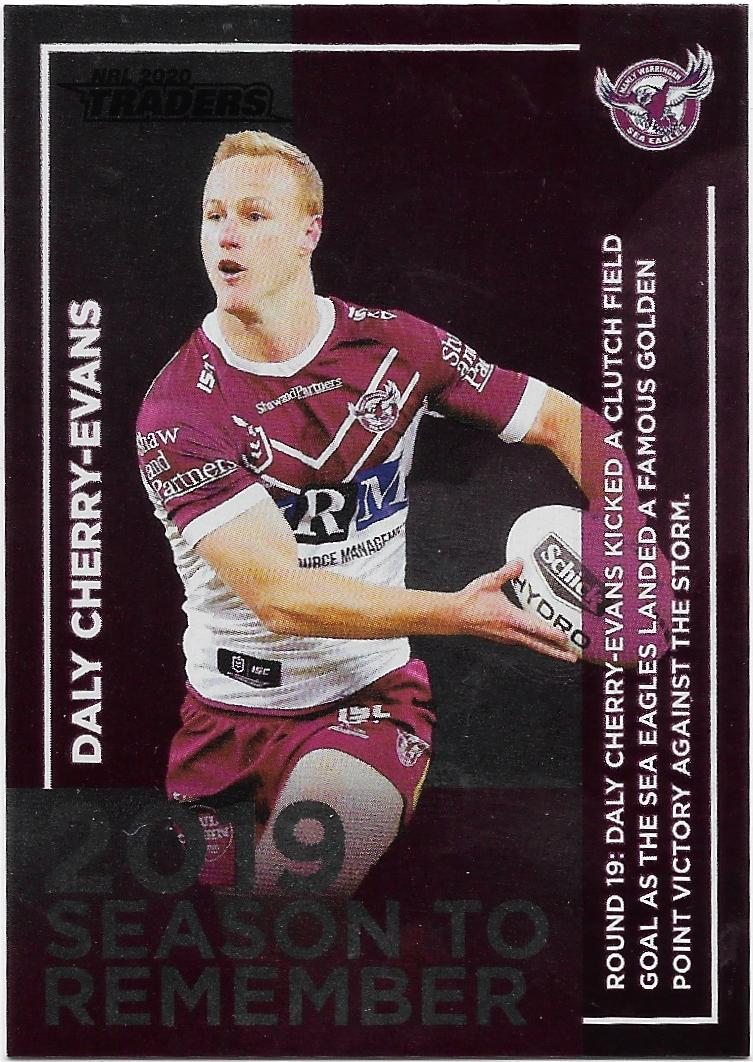 2020 Traders Season To Remember (SR 18) Daly Cherry-Evans Sea Eagles