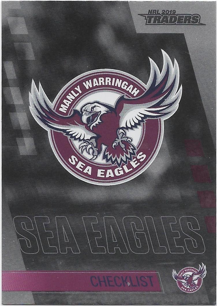 2019 Traders Platinum Parallel Checklist Logo (PS051) Sea Eagles