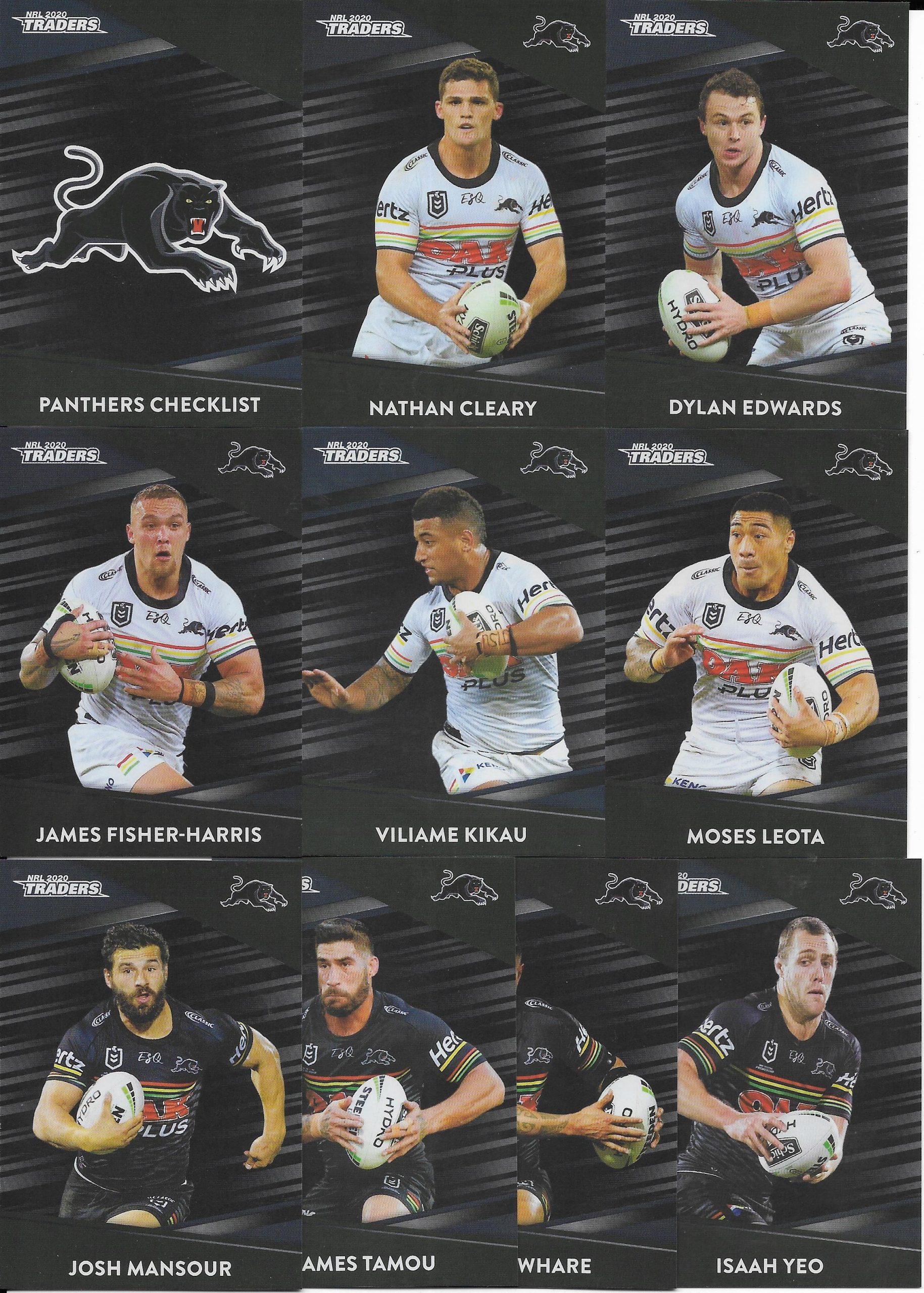 2020 Traders Parallel Team Set Penrith Panthers
