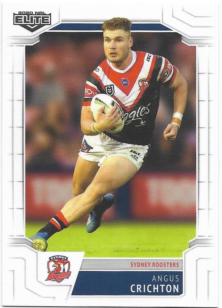 2020 Nrl Elite Base Card (120) Angus Critchon Roosters
