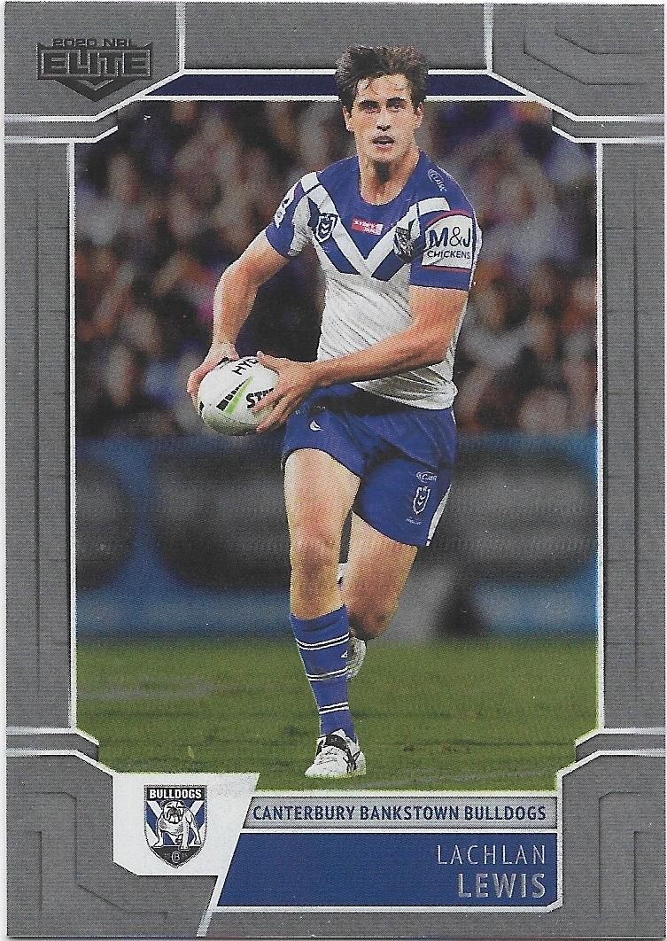 2020 Nrl Elite Silver Special Parallel (SS022) Lachlan Lewis Bulldogs