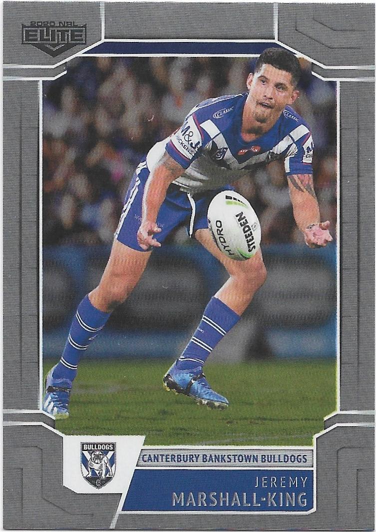 2020 Nrl Elite Silver Special Parallel (SS023) Jeremy Marshall-King Bulldogs