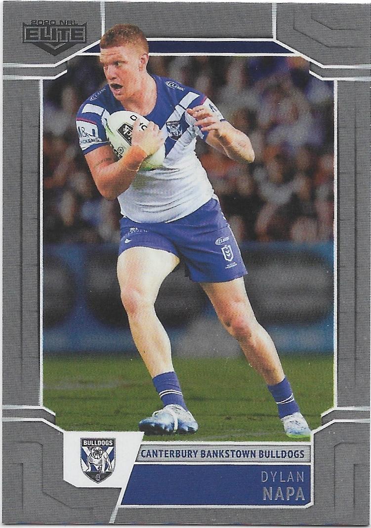 2020 Nrl Elite Silver Special Parallel (SS025) Dylan Napa Bulldogs