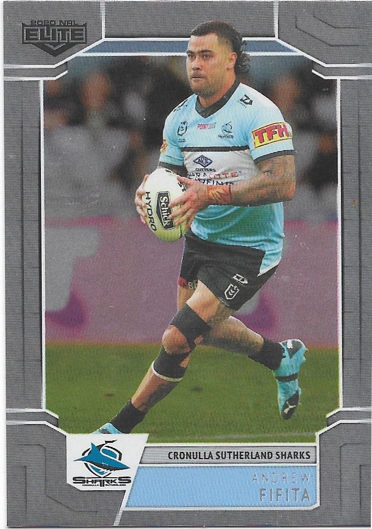 2020 Nrl Elite Silver Special Parallel (SS030) Andrew Fifita Sharks