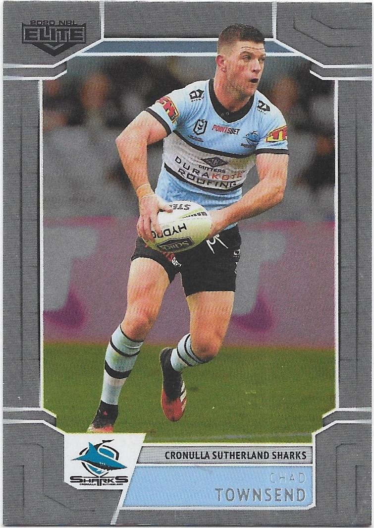 2020 Nrl Elite Silver Special Parallel (SS035) Chad Townsend Sharks