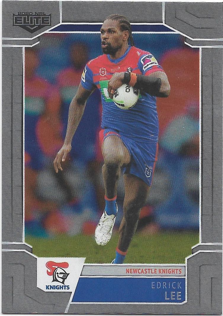 2020 Nrl Elite Silver Special Parallel (SS068) Edrick Lee Knights