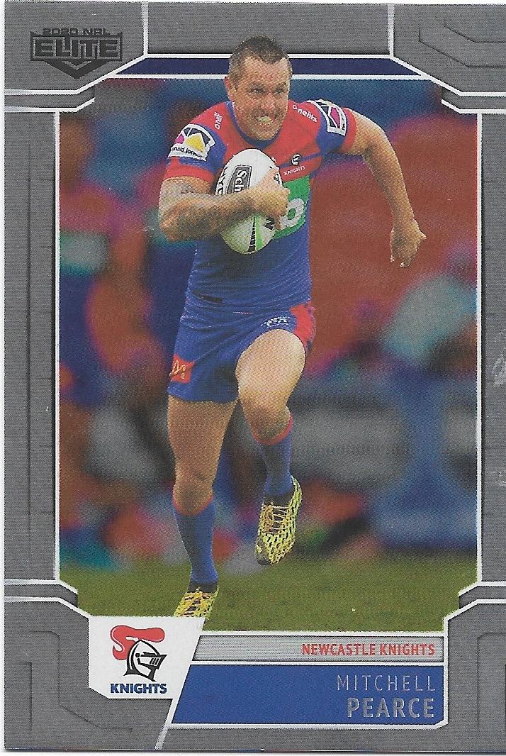 2020 Nrl Elite Silver Special Parallel (SS069) Mitchell Pearce Knights