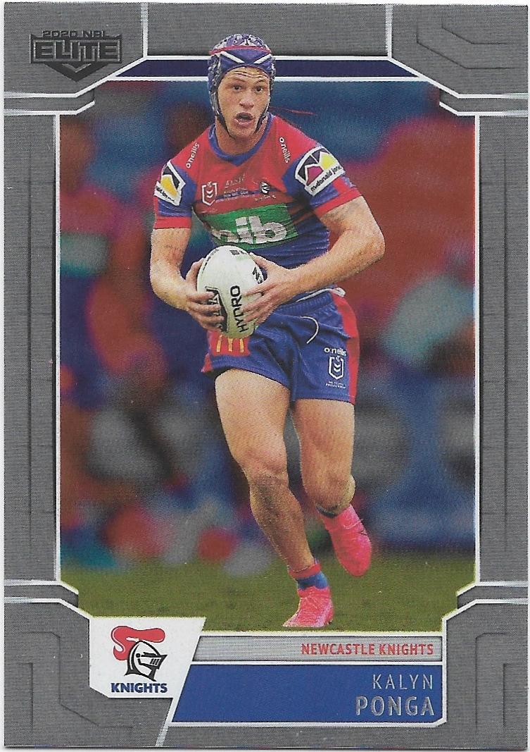 2020 Nrl Elite Silver Special Parallel (SS070) Kalyn Ponga Knights