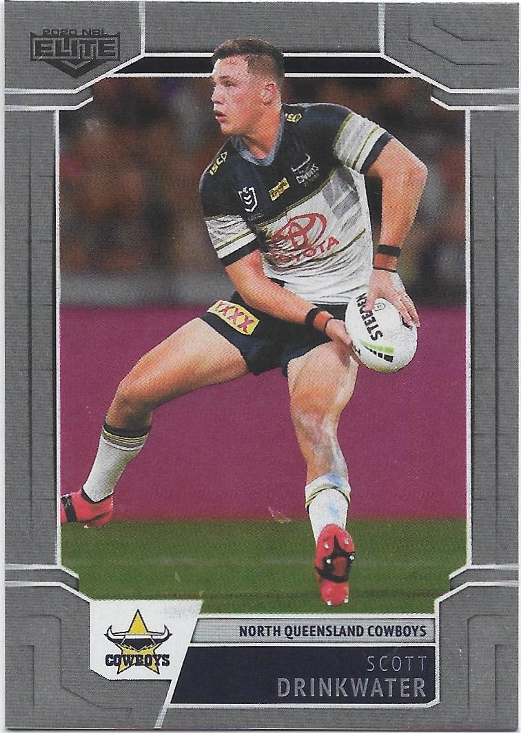 2020 Nrl Elite Silver Special Parallel (SS076) Scott Drinkwater Cowboys