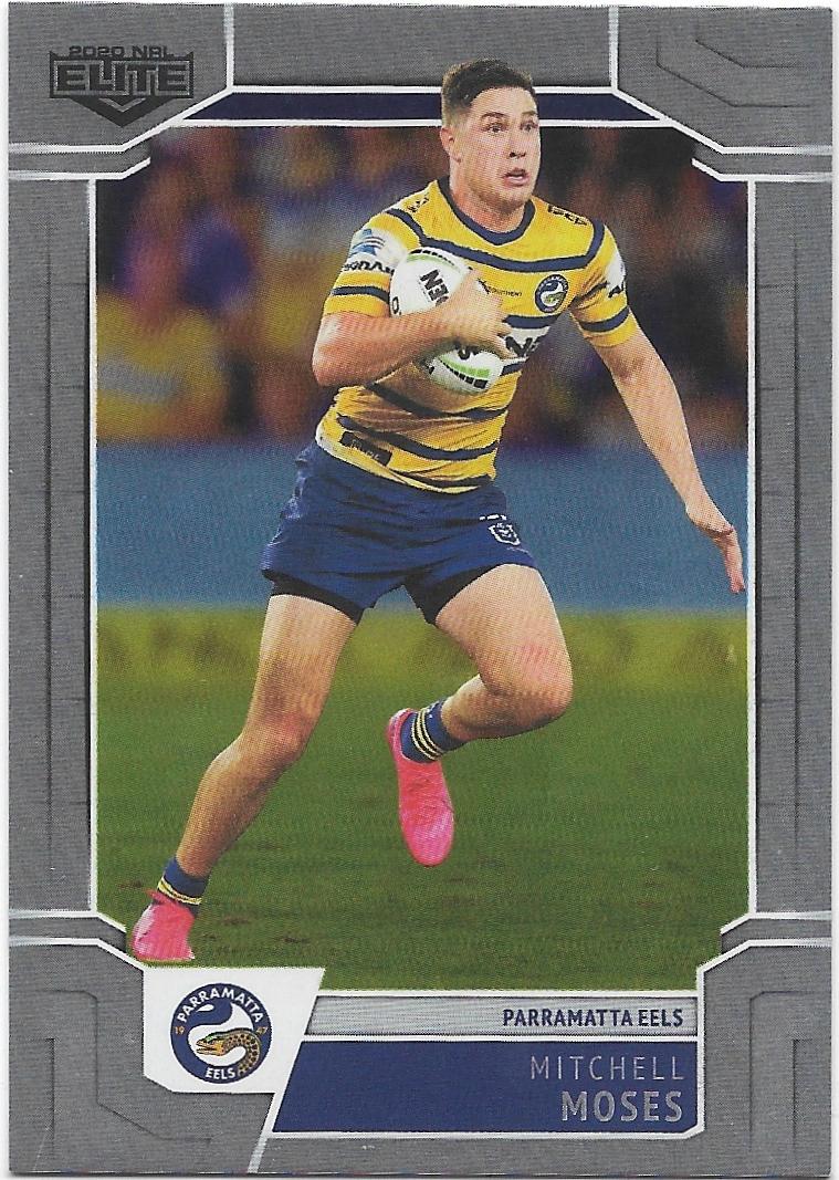 2020 Nrl Elite Silver Special Parallel (SS090) Mitchell Moses Eels
