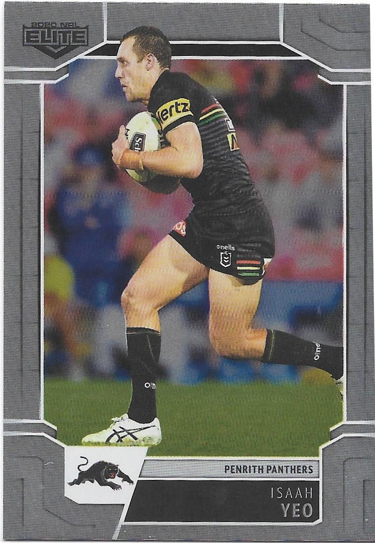 2020 Nrl Elite Silver Special Parallel (SS099) Isaah Yeo Panthers