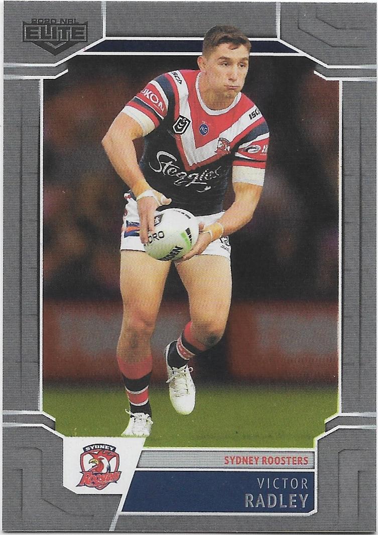 2020 Nrl Elite Silver Special Parallel (SS124) Victor Radley Roosters