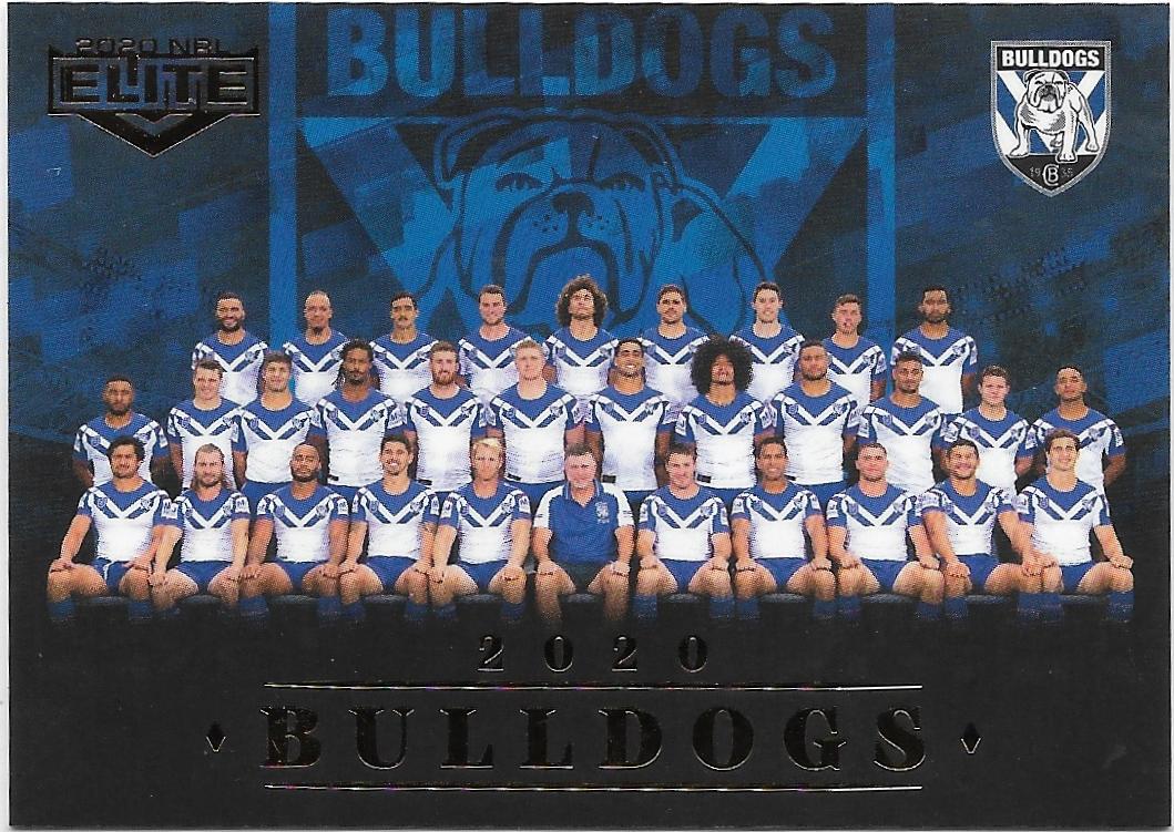 2020 Nrl Elite Team Photo (03/ 16) Bulldogs
