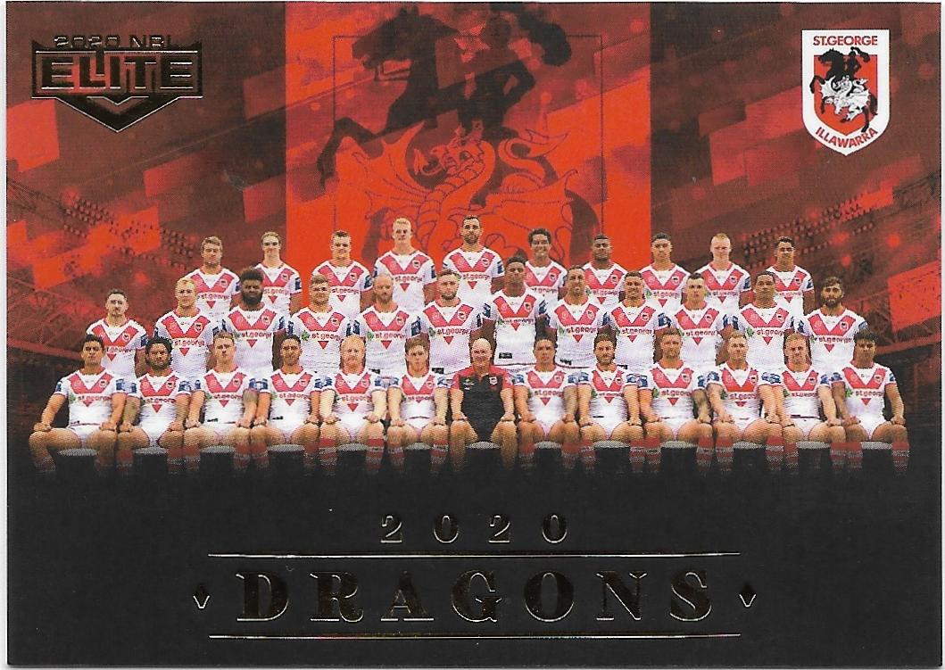2020 Nrl Elite Team Photo (13/ 16) Dragons