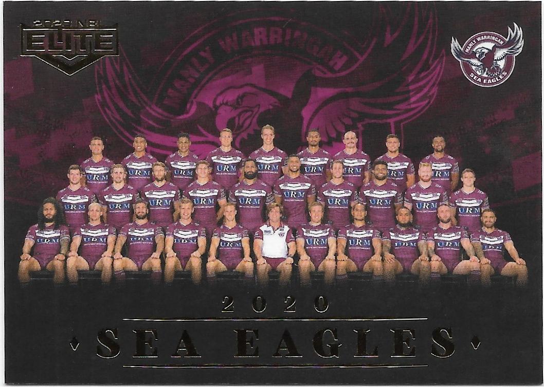 2020 Nrl Elite Team Photo (06/ 16) Sea Eagles
