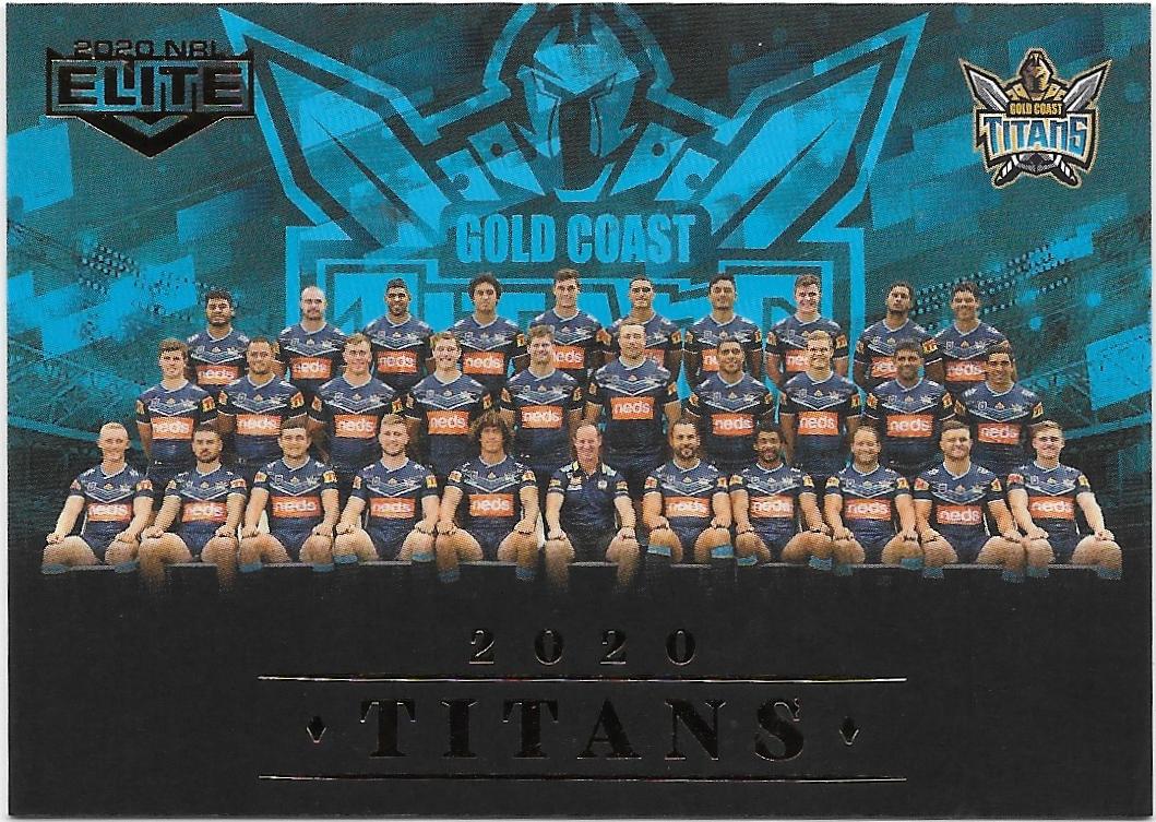 2020 Nrl Elite Team Photo (05/ 16) Titans