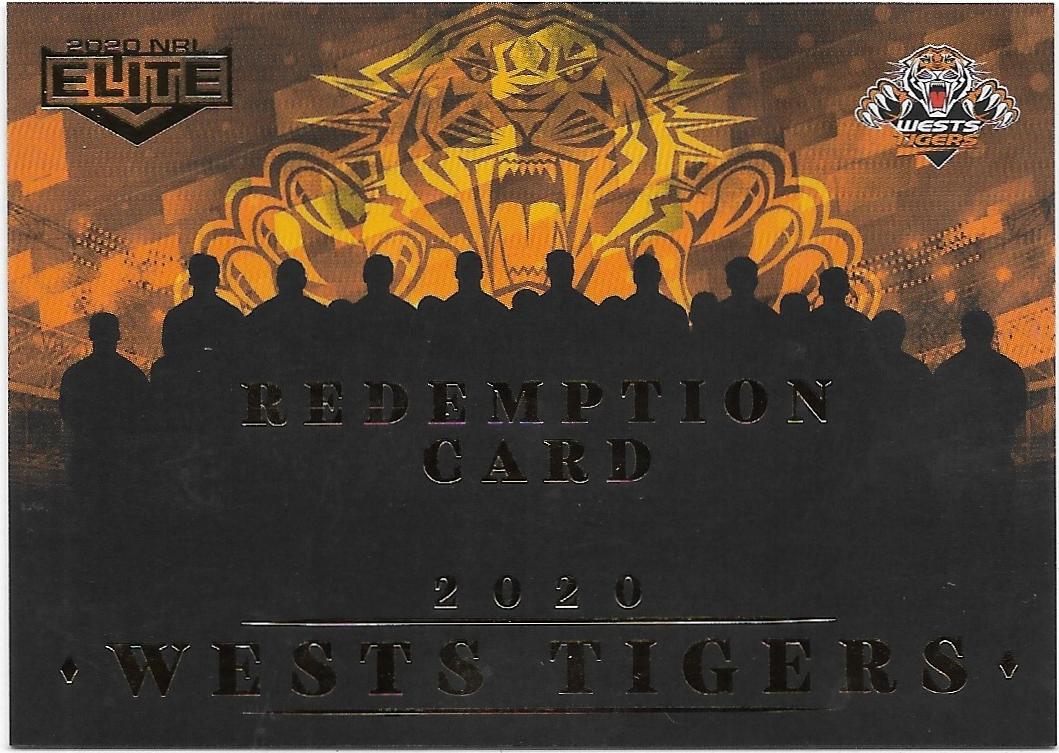 2020 Nrl Elite Team Photo (16 / 16) Wests Tigers