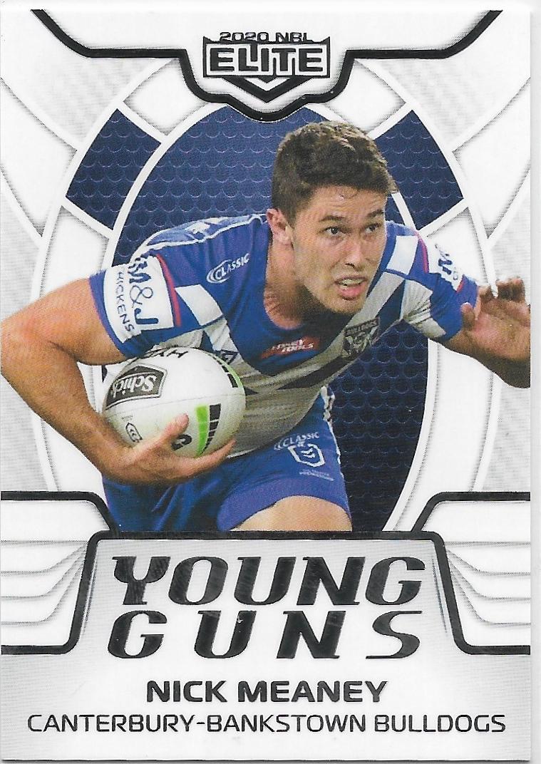 2020 Nrl Elite Young Guns White (05 / 32) Nick Meaney Bulldogs