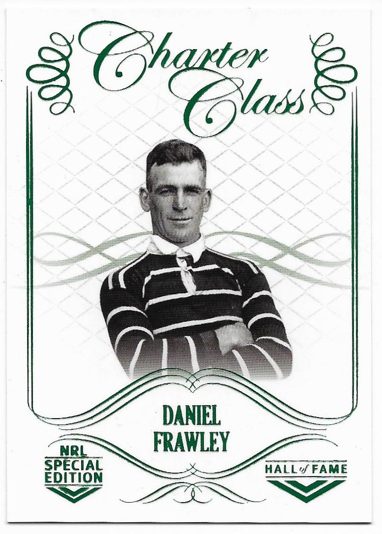2018 Nrl Glory Charter Class (CC 007) Daniel Frawley