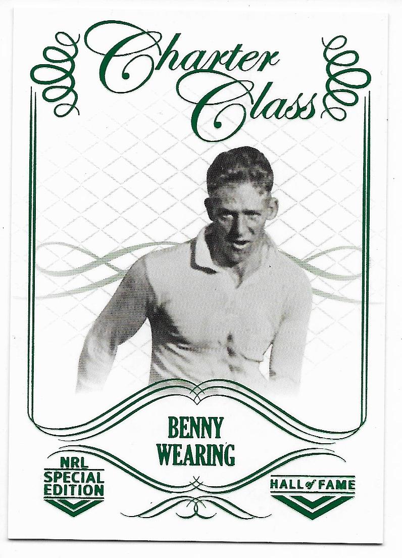 2018 Nrl Glory Charter Class (CC 020) Benny Wearing