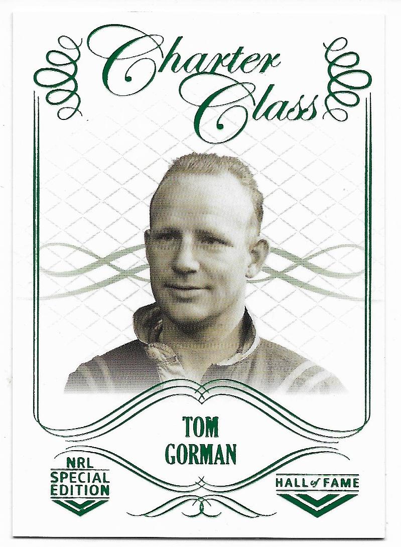 2018 Nrl Glory Charter Class (CC 021) Tom Gorman