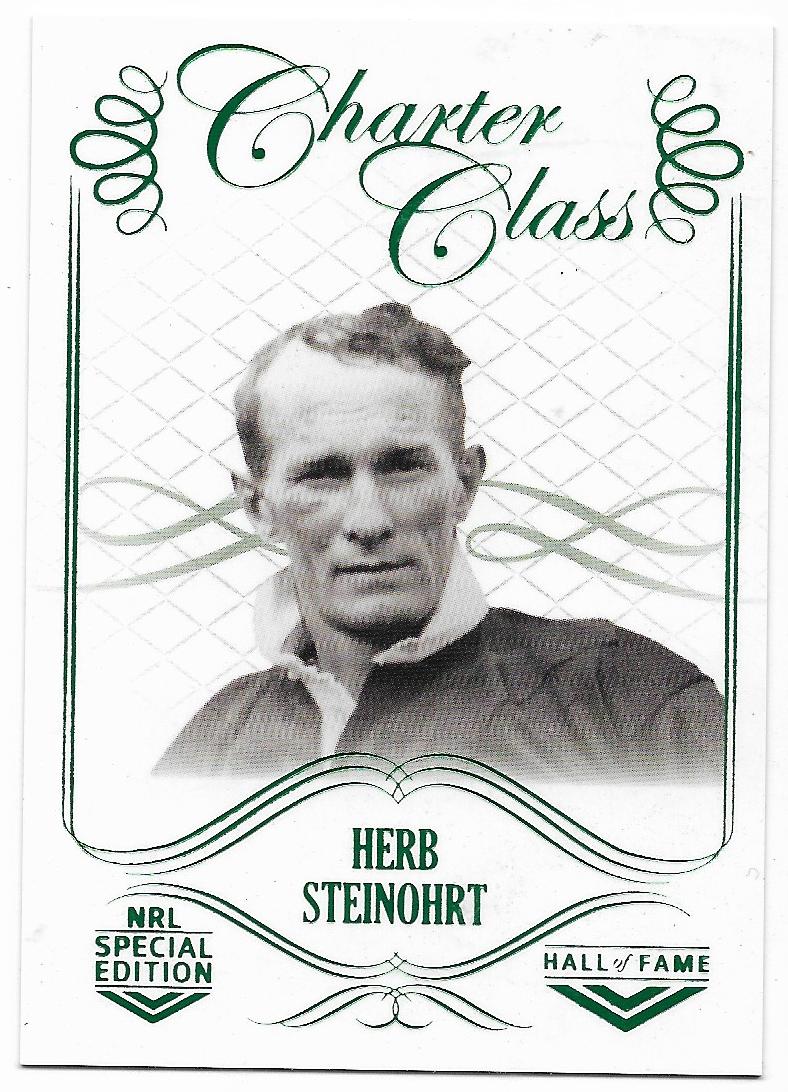 2018 Nrl Glory Charter Class (CC 025) Herb Steinohrt