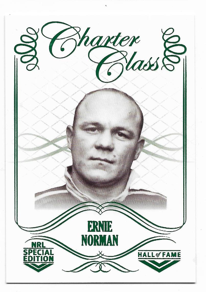 2018 Nrl Glory Charter Class (CC 033) Ernie Norman