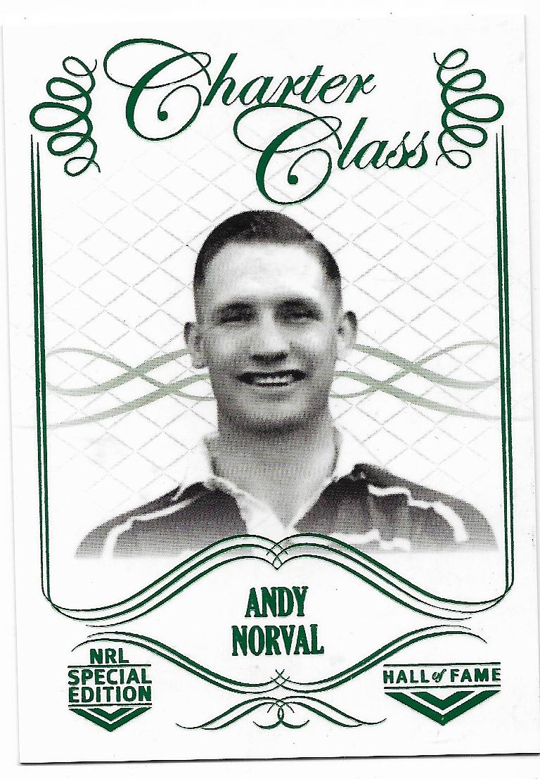 2018 Nrl Glory Charter Class (CC 037) Andy Norval