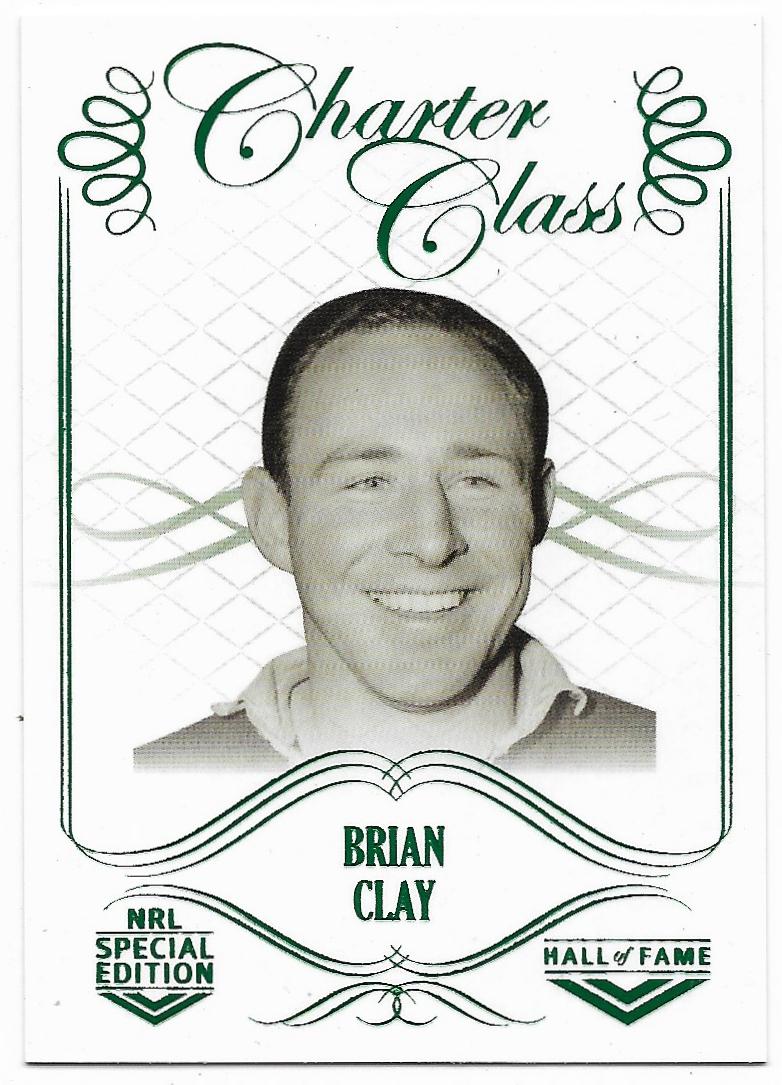 2018 Nrl Glory Charter Class (CC 053) Brian Clay