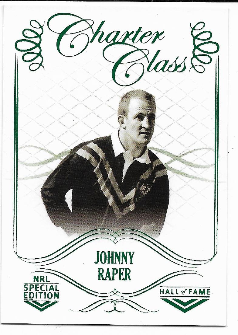 2018 Nrl Glory Charter Class (CC 057) Johnny Raper