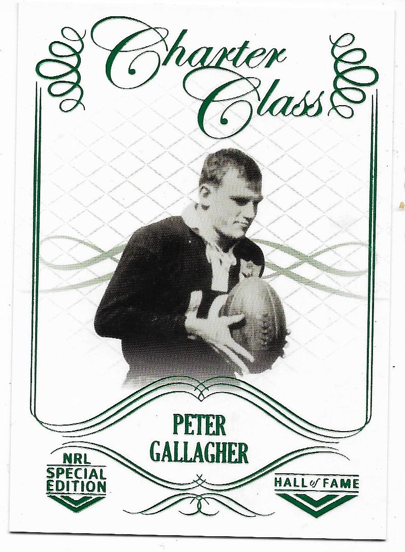 2018 Nrl Glory Charter Class (CC 058) Peter Gallagher