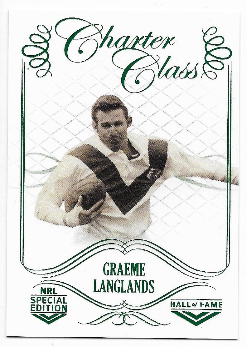 2018 Nrl Glory Charter Class (CC 068) Graeme Langlands