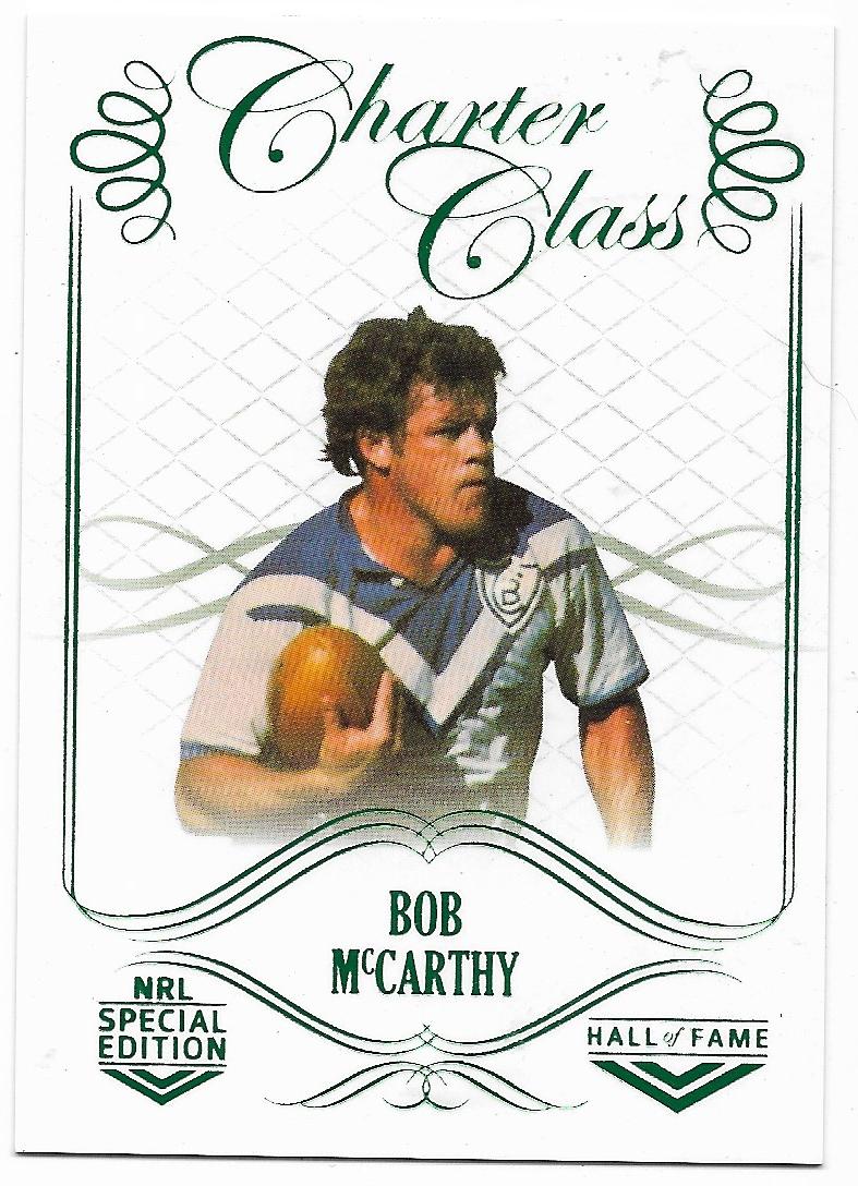 2018 Nrl Glory Charter Class (CC 070) Bob McCarthy