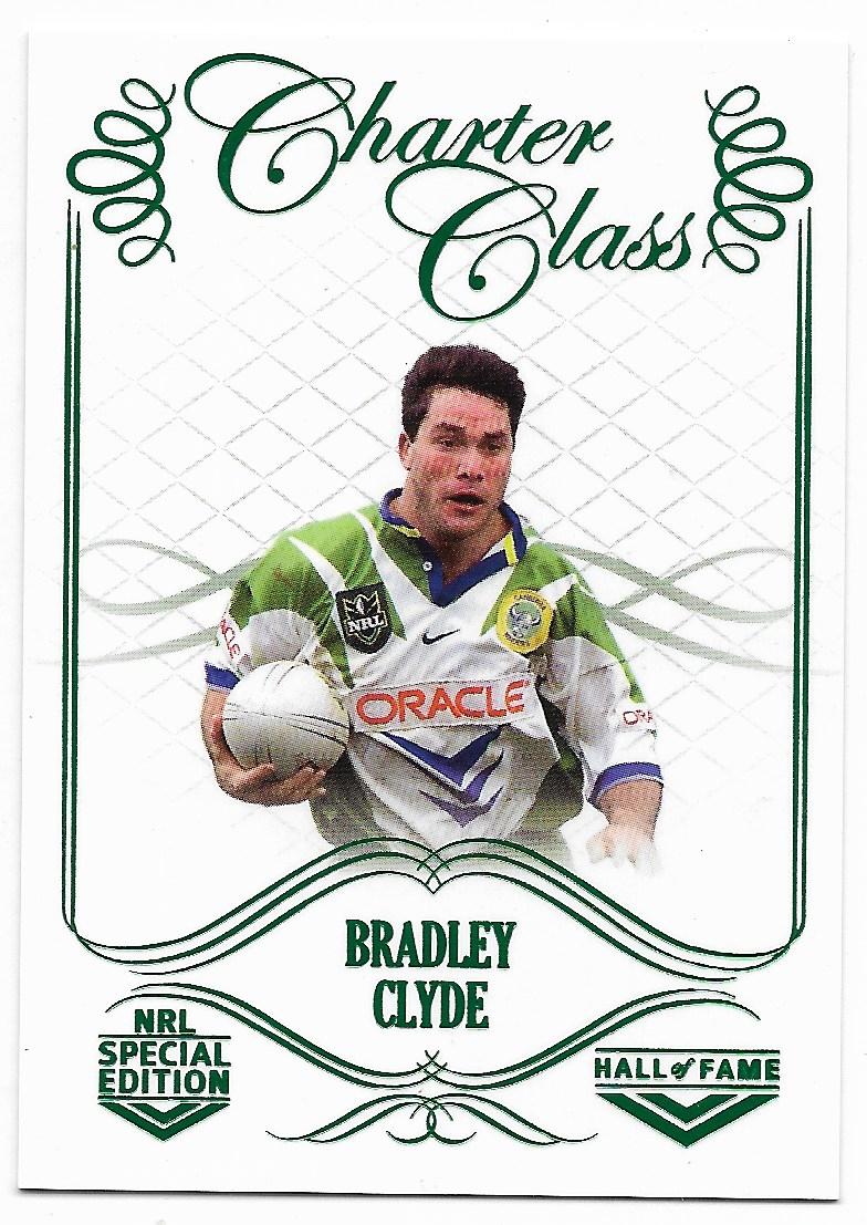 2018 Nrl Glory Charter Class (CC 095) Bradley Clyde