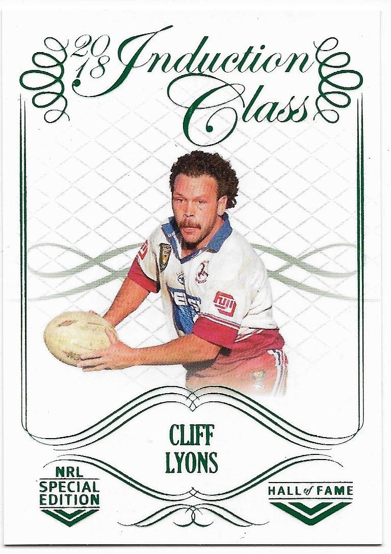 2018 Nrl Glory Charter Class (CC 101) Cliff Lyons