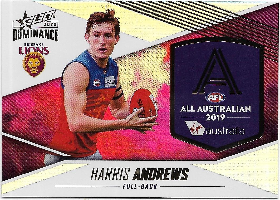 2020 Select Dominance All Australian (AA2) Harris ANDREWS Brisbane