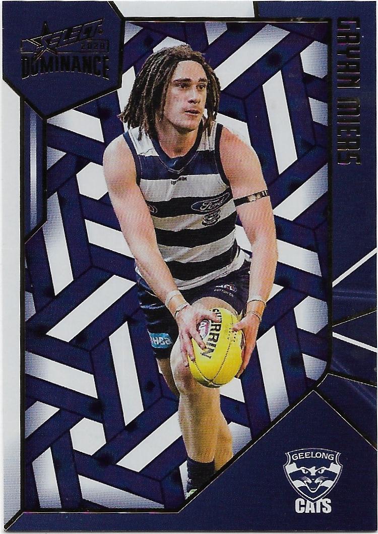 2020 Dominance Holofoil Parallel (HP80) Gryan MIERS Geelong 163/350