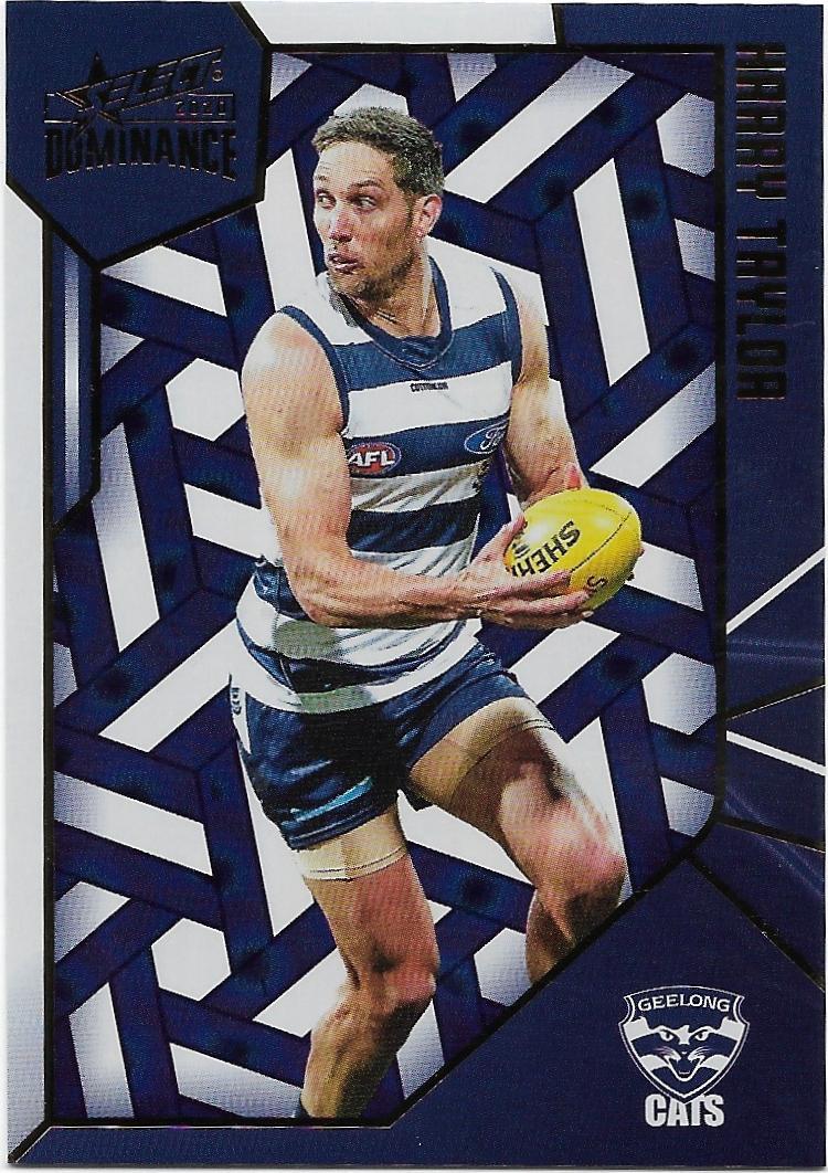 2020 Dominance Holofoil Parallel (HP85) Harry TAYLOR Geelong 111/350