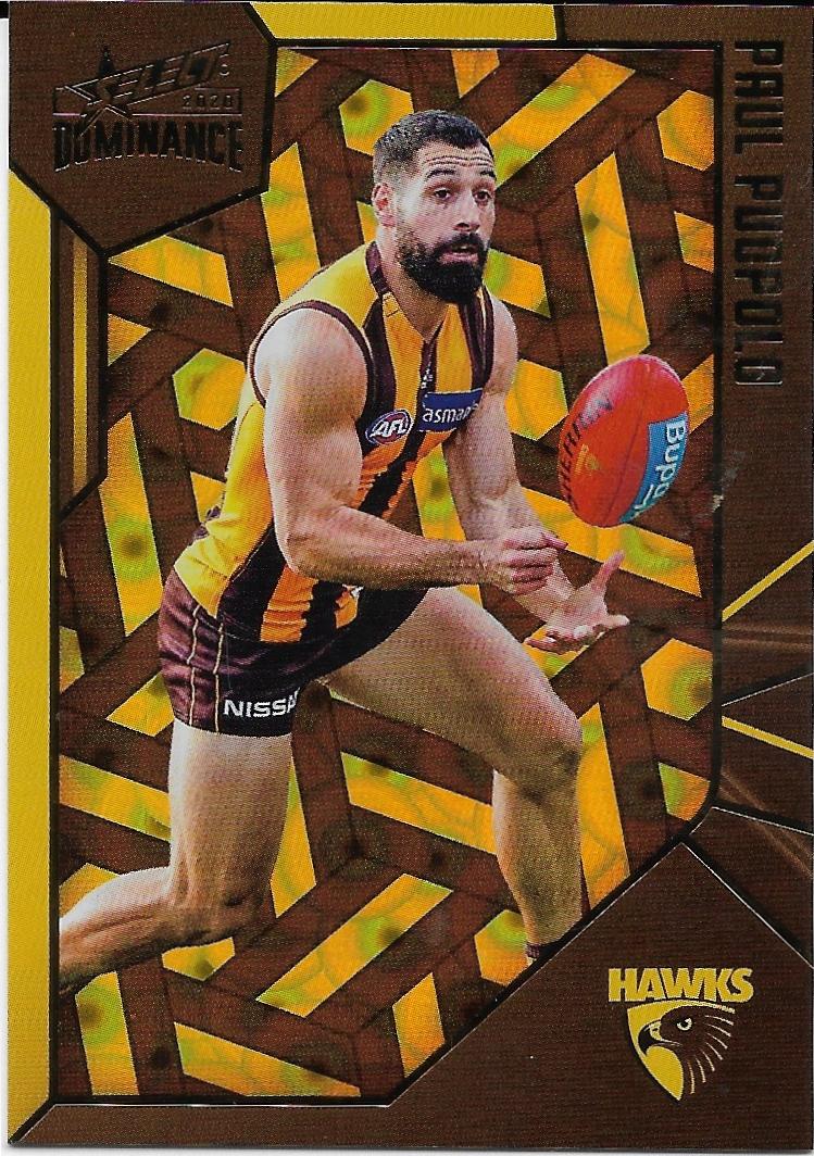 2020 Dominance Holofoil Parallel (HP118) Paul PUOPOLO Hawthorn 064/350