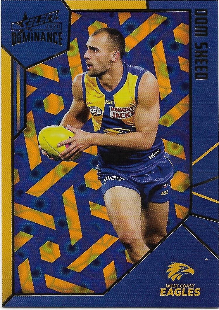 2020 Dominance Holofoil Parallel (HP204) Dom SHEED West Coast 144/350